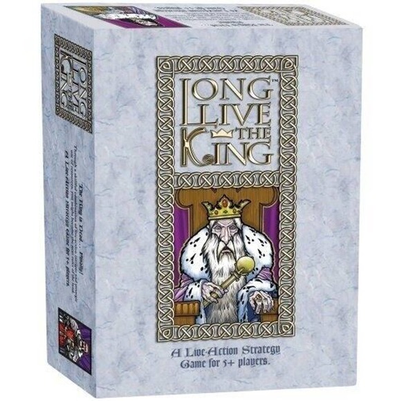 White Wolf Long Live the King Strategic Board Card Game Medieval Party Political - Picture 1 of 2